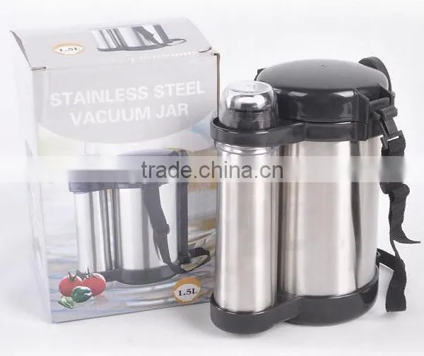 Double Wall Stainless Steel Vacuum Lunch Box Keep Food Hot photo-5