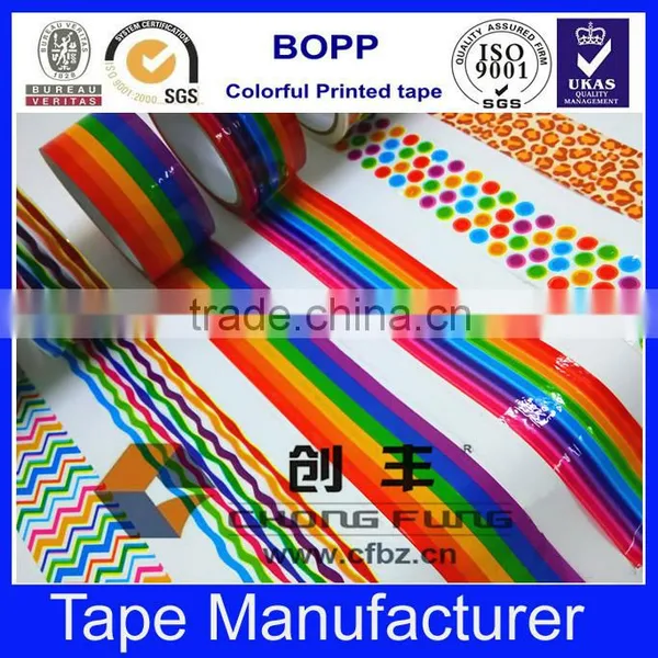Custom Colorful Logo Printed Bopp Packing Sealing Tape photo-6