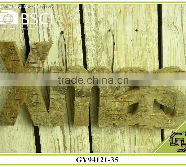 2014 New Wooden Carved Xmas