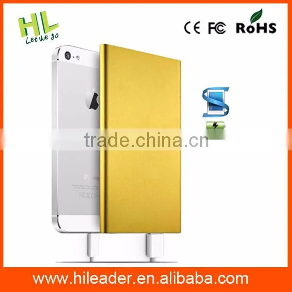 2015 Ultra-thin Metal 5000mah Oem Power Banks photo-5