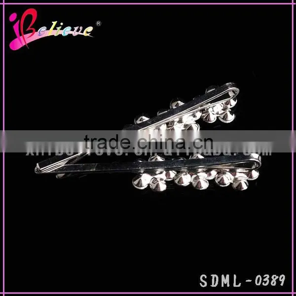 Cute Cheap Hair Accessories Wholesale Diamond Hair Clips,flower Design Hair Clip for Women photo-3