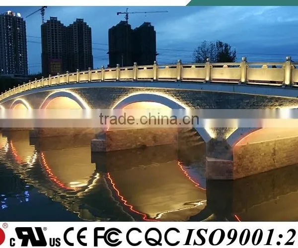 IP68 High Power Fireproof V-0 Bridge Wall Washer With CE UL Certification photo-2