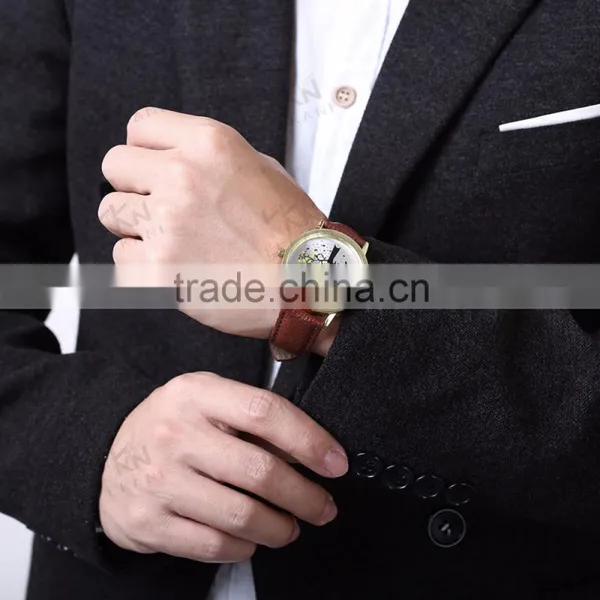 Custom Made Meaningful Brown Leather Watch Band photo-6