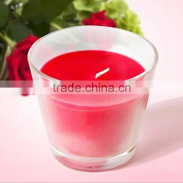 Frosted Round Scented Candle in Glass Jar/aroma Candle/perfume Candle photo-3