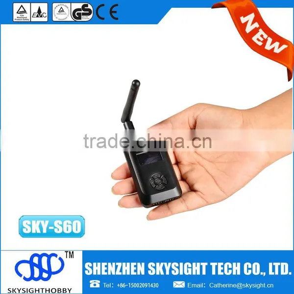 Sky-S60 600mw Wireless 32ch OSD FPV Transmitter With LCD Display for rc Airplane Fpv photo-5