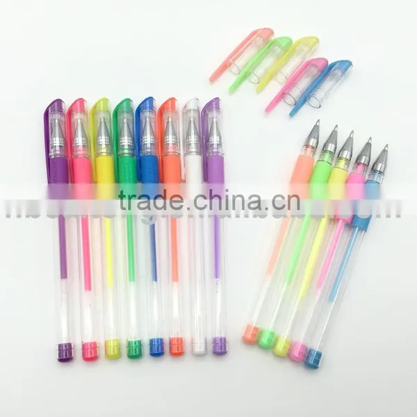 Environmental Plastic Milky Gel Pens photo-3