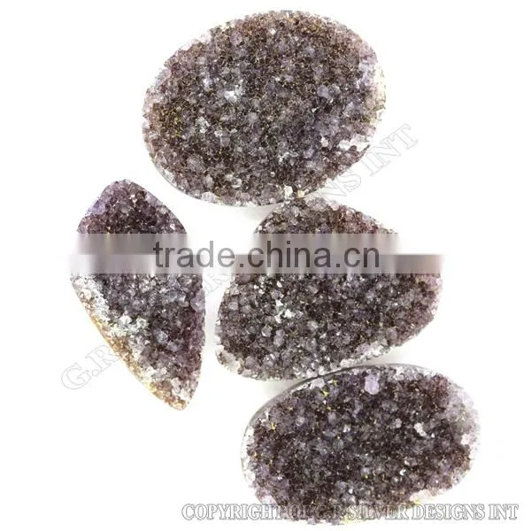 Natural Druzy,superb Quality Shining Druzy,loose Druzy for Silver Necklace,fashion Jewelry Gemstones photo-3