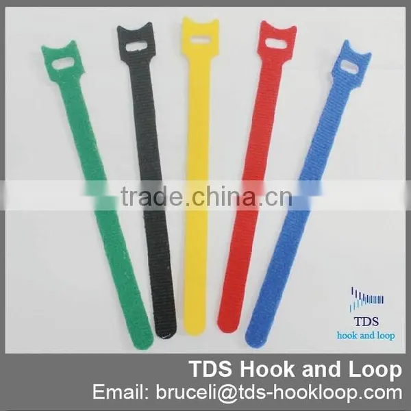 Reusable Custom Logo Hook and Loop Flexible Cable Ties photo-6