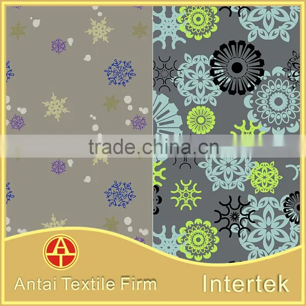 Flower Design Painting Fabric /nylon Lycra Printed Knitting Swimwear Fabric photo-4