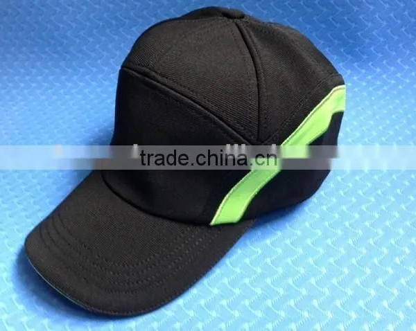 Wholesale Sports Cap With Green Stripe,high Quality Sports Cap photo-3