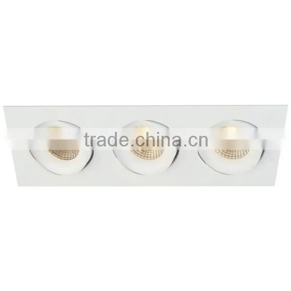IP Rated Rotatable Dimmable 3*8W COB LED Downlight photo-2