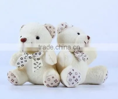Soft Stuffed Amini Bear Custom Plush Keychain photo-2