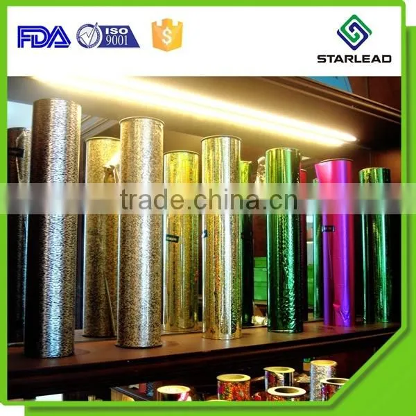 Silver Metallized Pet Holographic Film for Printing Lamination photo-4