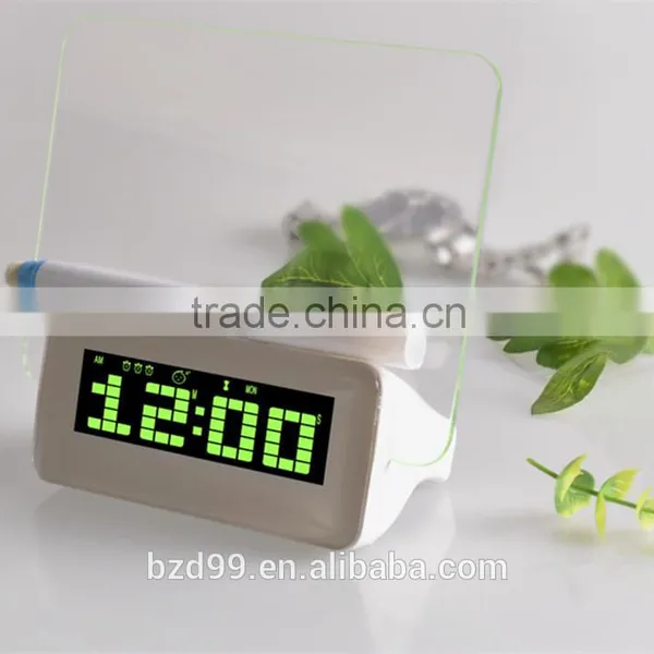New Design Promotion Multi-functional Music Digital LED Message Board Alarm Clock With Countdown & Countup Functions photo-2