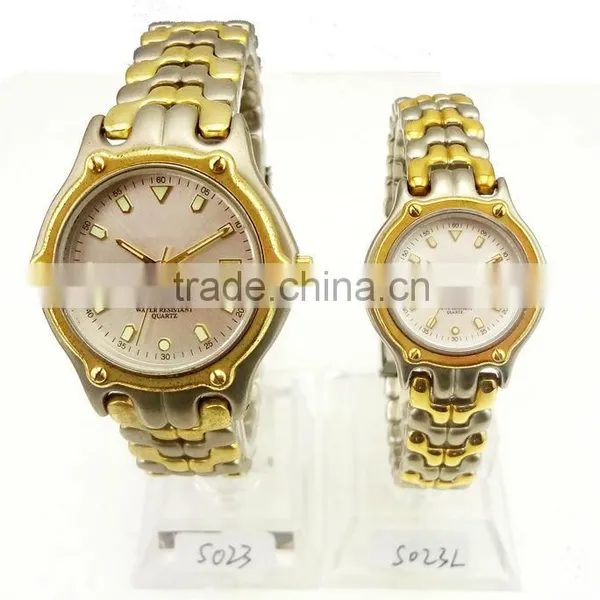 Cheap Promotional Pair Couple Watches China Supplier Metal Alloy Pair Wrist Watches Men and Women Made in China Gift Watches New photo-6
