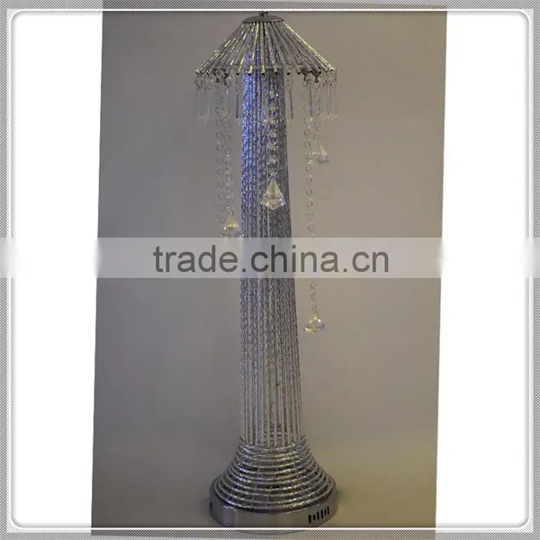 White LED Fancy Table Lamp White Table Lamp Aluminium Table Lamp Straw Hat Type Lamp
