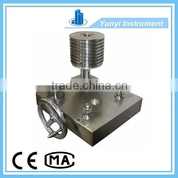 Portable Dead Weight Tester Calibrator + Weight Set photo-6