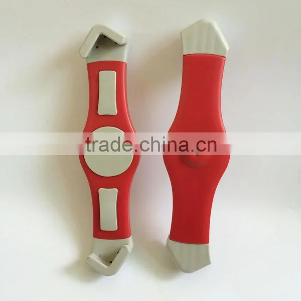 1/4"-20 Screw Retractable Tablet Stand Holder for IPad Mini 1 2 Air 2 4/7-11inch Tablet and GPS in Red Color photo-2