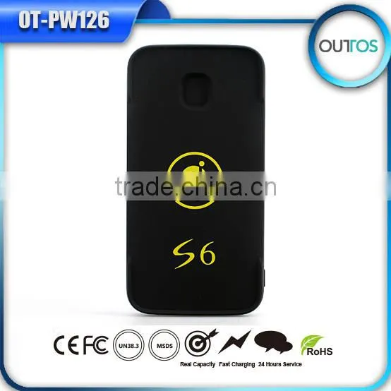 2016 Trending Products Customized Logo Portable 6000mah Power Bank Wireless Charger for Iphone photo-5