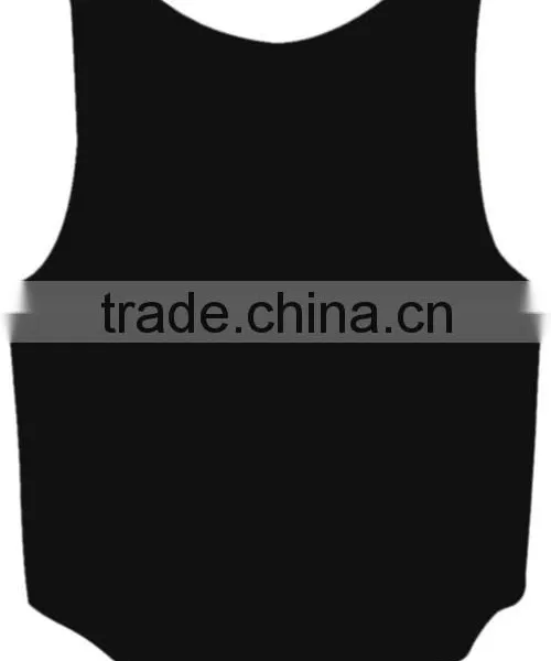 Wholesale New Fashion Girls Plain Cotton Crop Tops For Ladies photo-3