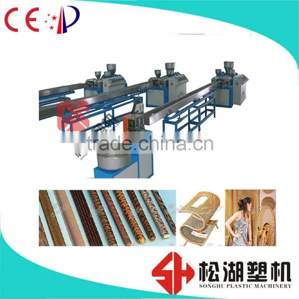 High Efficient Plastic Rattan Extruding Line photo-2
