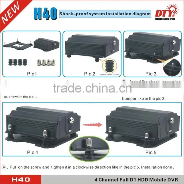 4ch 12 Volt Internal Hdd Mini hd Dvr With sd Card Slot photo-5