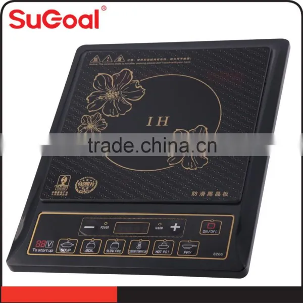 Hot Sale Model Crystal/Ceramic Plate Electric Induction Cooker China Manufacturer photo-2