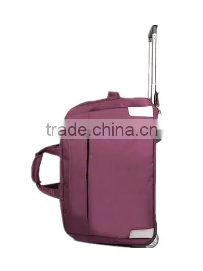 2016 Hard Shell Nylon Travel Rolling Duffel Wheeled Luggage Bags photo-2