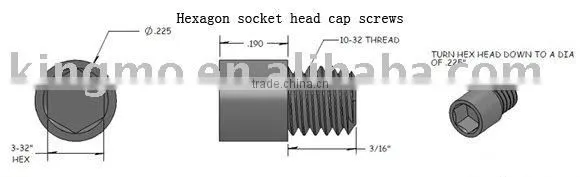 Hexagon Socket Head Cap Screws