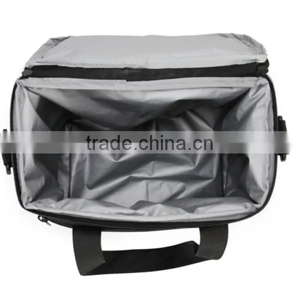 Wholesale PEVA Foam Lining 10-Cans Lightweight Lunch Cooler Bag photo-3