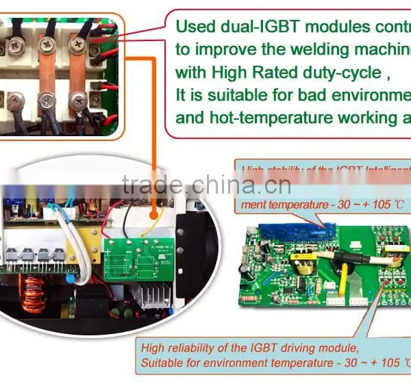 Industrial Grade Arc Portable Mma Inverter Welding Machine Price ZX7-400E photo-2