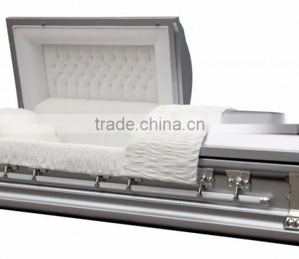 Stainless Steel Copper White Casket& Coffin Nantong Millionaire photo-2