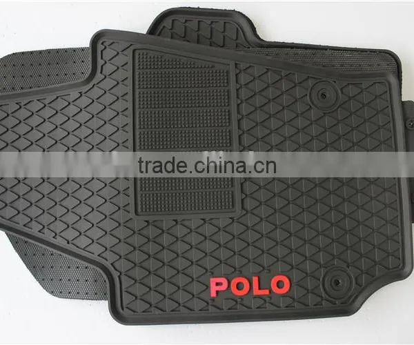 Car Boot Liner Pad Cargo Mat Tray Trunk Floor Mat Carpet for VW Polo Car Mat photo-2