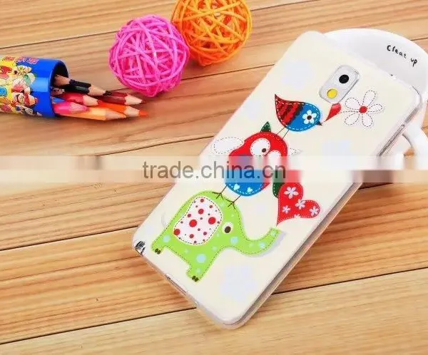 Lovely Cartoon Patterns Phone Case ODM/OEM Back Cover Case For Samsung photo-2
