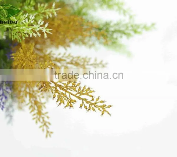 Plastic Artificial Flowers, Artificial Green Wall Flowers Decorative