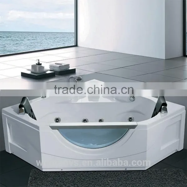 Massage Bathtub With Jacuzzy Heater Air Bubble Pump photo-2
