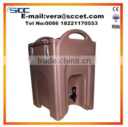 5-gal LD Beverage Server - Insulated Polyethylene Chilled or Hot Beverage Bucket photo-3