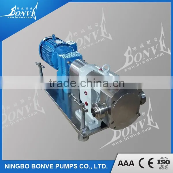 Stainless Steel 304 Hygienic Lobe Pumps Cam Rotor Pump photo-2