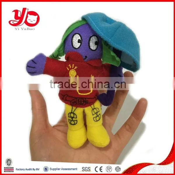 China Hot Sell Plush Toys,stuffed Toy Finger Puppet Doll photo-4