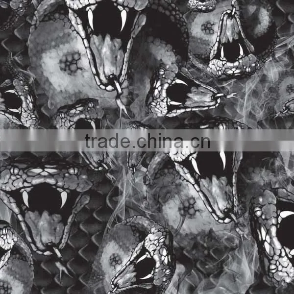 High Quality RISHINE Water Transfer Printing Plastic Speed Shape Black and White for Hydro Transfer Printing photo-6