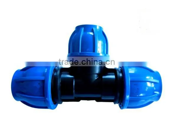 Round Head PP Compression Fitings pp Reducing Coupling Male Adaptor photo-3