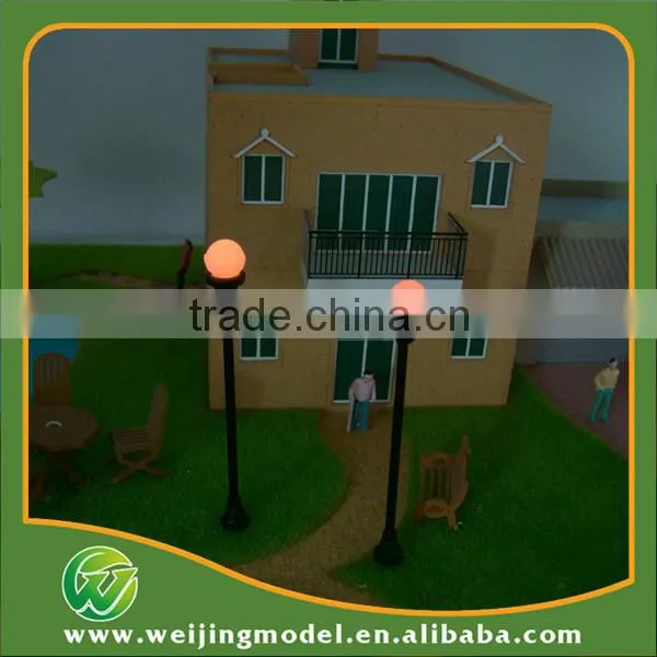 Building Scale Model Materais Nonluminous Street Light photo-4