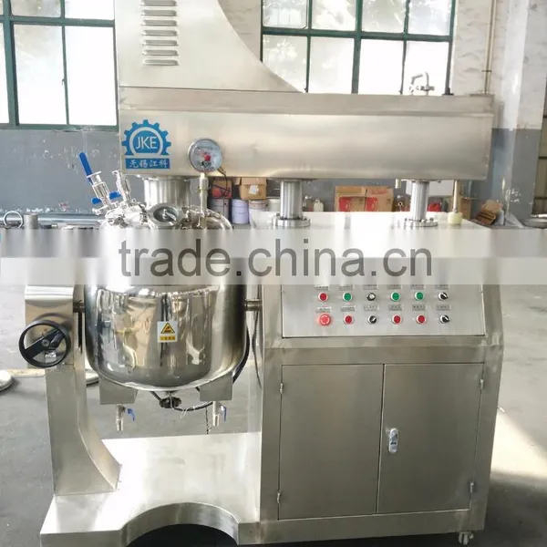 Industrial Cream Gel Lipstick Toothpaste Cosmetic Vacuum Homogenizer High Shear Mixer photo-4