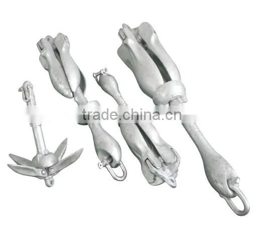 Different Types Malleable Iron Casted Marine Anchors