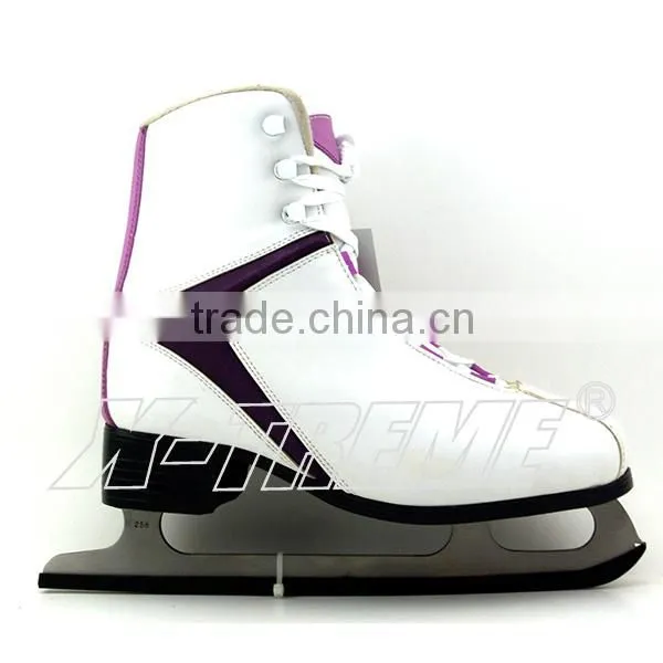 China Manufacturer Stainless-steel Comfortable and Cold Resistance Ice Skating Shoes for Woman photo-3