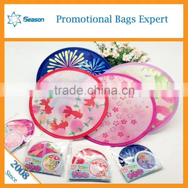 Advertising Foldable Frisbee Fan Flying Disc Customised Soft Nylon Dog Frisbee photo-2