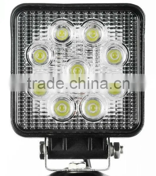 BEST SELLING!!! IP67 High Power 27W LED Lamps, Off-road LED Work Light, 27W LED Work Light photo-2