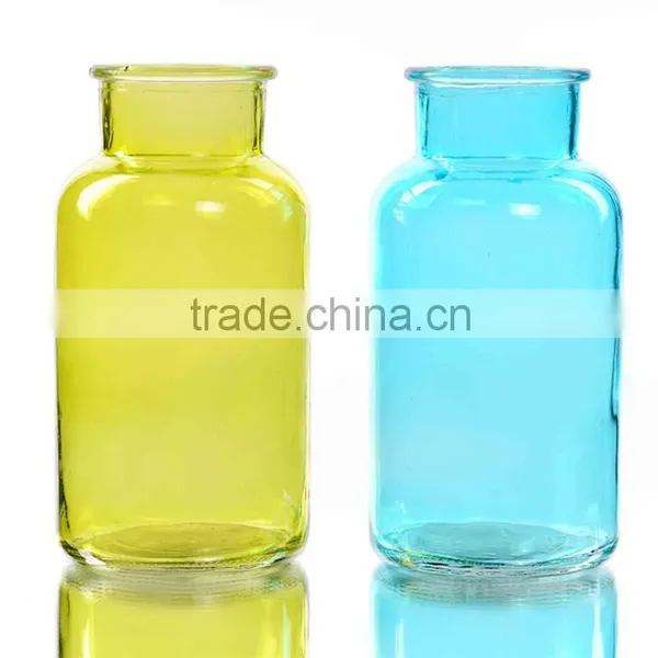 Essential Frosted Color Glass Vase photo-2