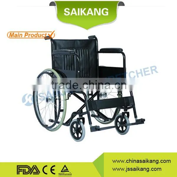 SKE104-1 Steel Wheelchair