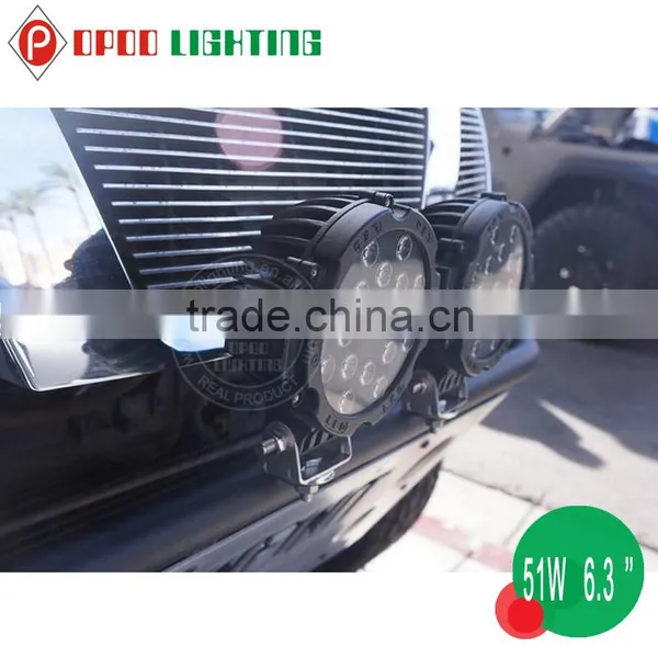 Cheap 24v Led Machine Work Light,6.3'' 51w 24v Led Machine Work Light photo-6